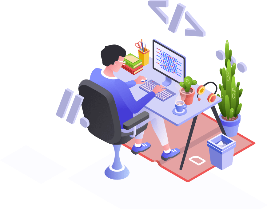 Imagem do banner principal mostrando criação de sites em Curitiba PR com sistemas web personalizados