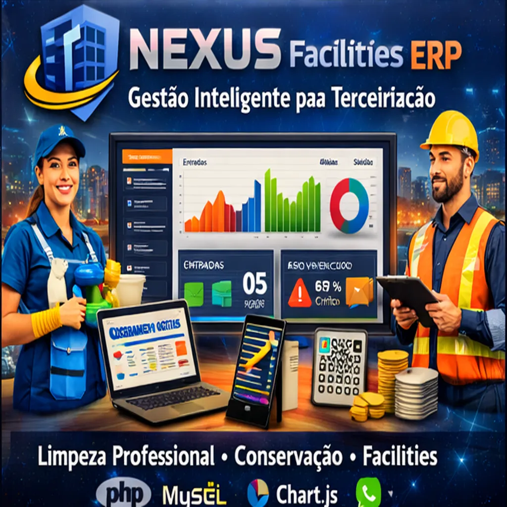 Sistema de Gestão para Facilities e Terceirização | Nexus Facilities ERP